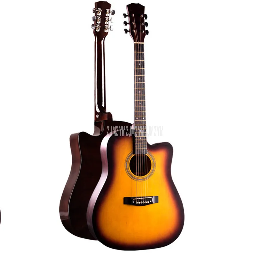 New 1PC 41 Inch Guitarra Acoustic Folk Guitar Practice Solid Wood 6 String Guitar With Bag For Musical Instrument Lover Beginner
New 1PC 41 Inch Guitarra Acoustic Folk Guitar Practice Solid Wood 6 String Guitar With Bag For Musical Instrument Lover Beginner