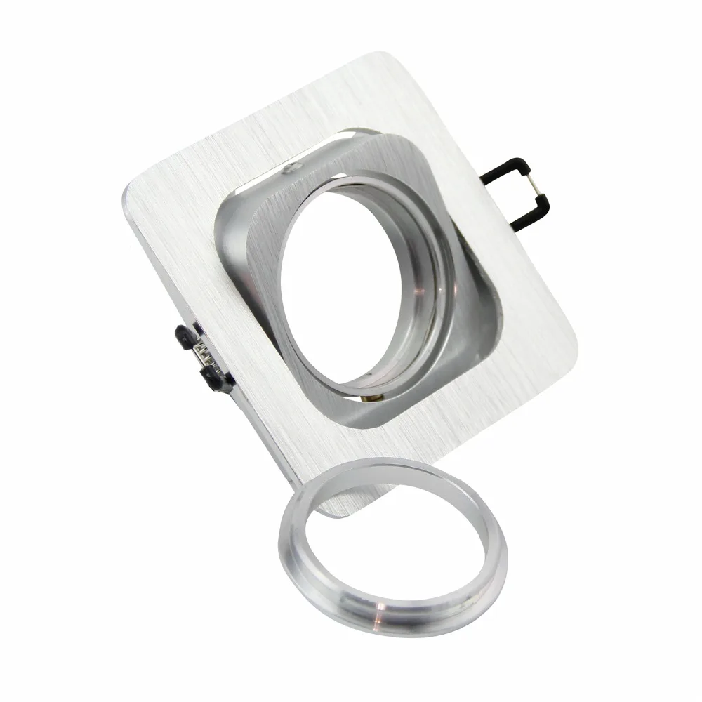 Square Embedded Led Ceiling Downlight Mount Frame Trim Ring GU10 MR16 Halogen Bulb Fitting Holder Socket Spot Lighting Fixtures
Square Embedded Led Ceiling Downlight Mount Frame Trim Ring GU10 MR16 Halogen Bulb Fitting Holder Socket Spot Lighting Fixtures