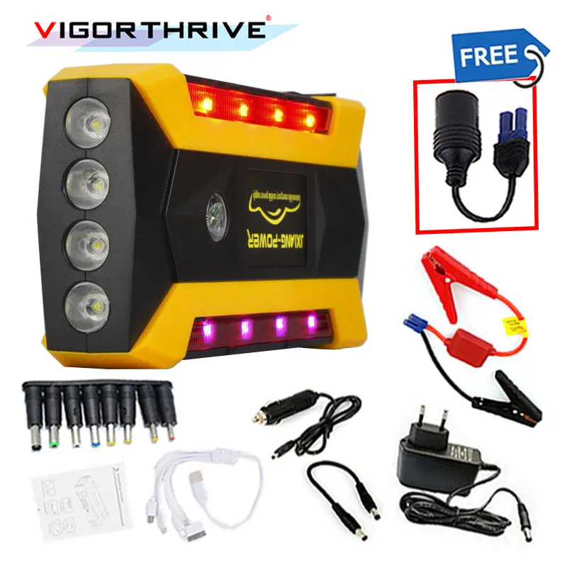 Best Selling Car Jump Starter Power Bank 12V Car Charger Portable Booster Emergency Auto 4 USB Battery Mini Jump Starter
Best Selling Car Jump Starter Power Bank 12V Car Charger Portable Booster Emergency Auto 4 USB Battery Mini Jump Starter