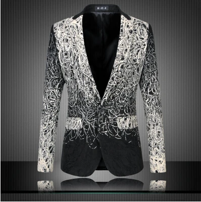 Fashion New Design Men Blazer Floral Suit Personality Casual Blazer For Men Blazer Slim Fit Jacket Men Plus Size 5XL 6XL
Fashion New Design Men Blazer Floral Suit Personality Casual Blazer For Men Blazer Slim Fit Jacket Men Plus Size 5XL 6XL