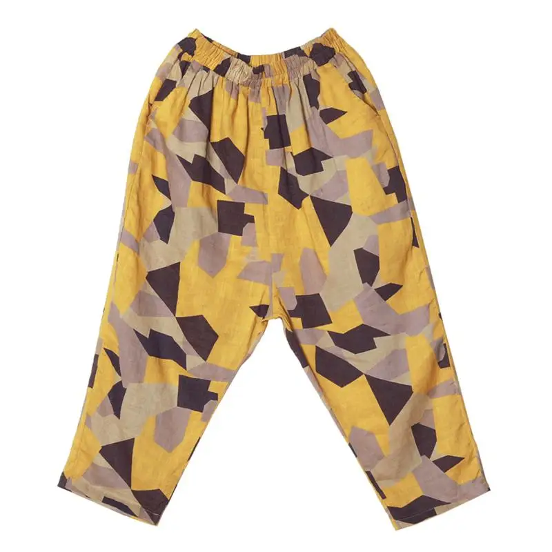 MISSKY Women Summer Pants Casual Fashion Printing Thin Loose Casual Cropped Trousers Haren Pants Female Clothes
MISSKY Women Summer Pants Casual Fashion Printing Thin Loose Casual Cropped Trousers Haren Pants Female Clothes