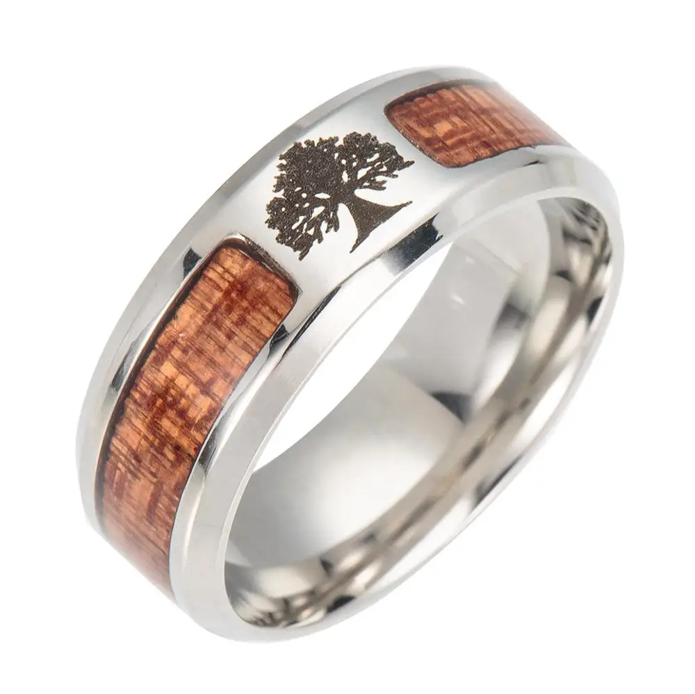 New Nordic Viking Runes Amulet Tree of Life Ring men Stainless Steel Mosaic Wood semi Circle Rings for women men Jewelry Gift
New Nordic Viking Runes Amulet Tree of Life Ring men Stainless Steel Mosaic Wood semi Circle Rings for women men Jewelry Gift