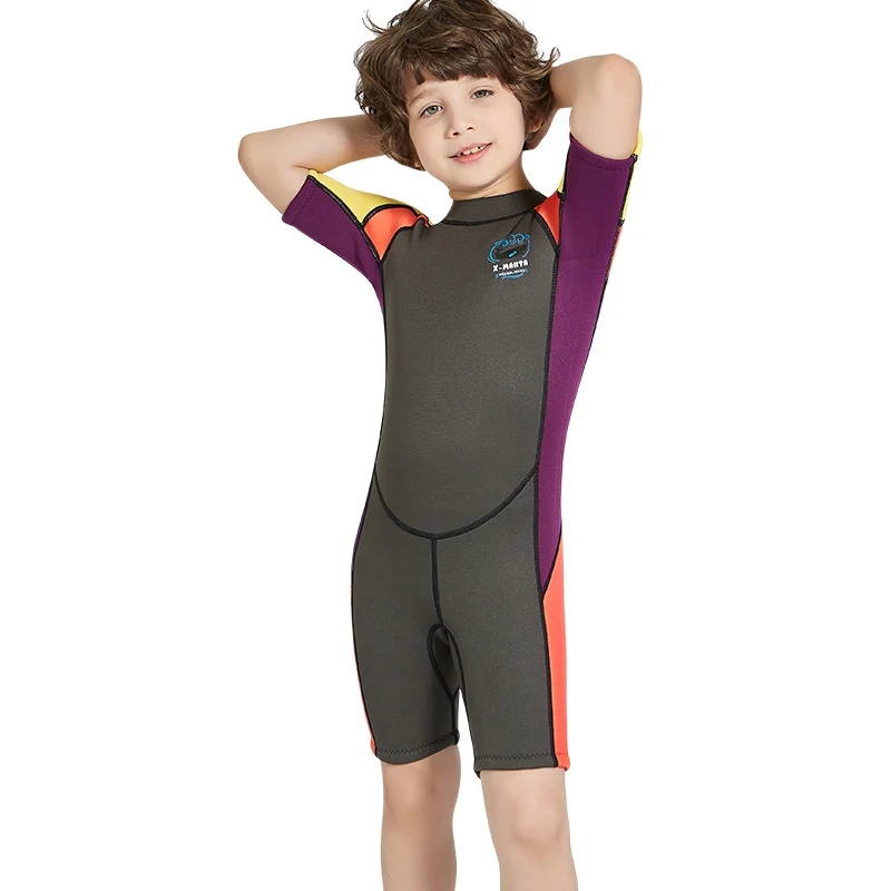 Speefish Boys Sunscreen Wetsuit Polyester Child One-piece Back Zip Suits Warm Swimwear Surfing Beach Swimming Clothing
Speefish Boys Sunscreen Wetsuit Polyester Child One-piece Back Zip Suits Warm Swimwear Surfing Beach Swimming Clothing