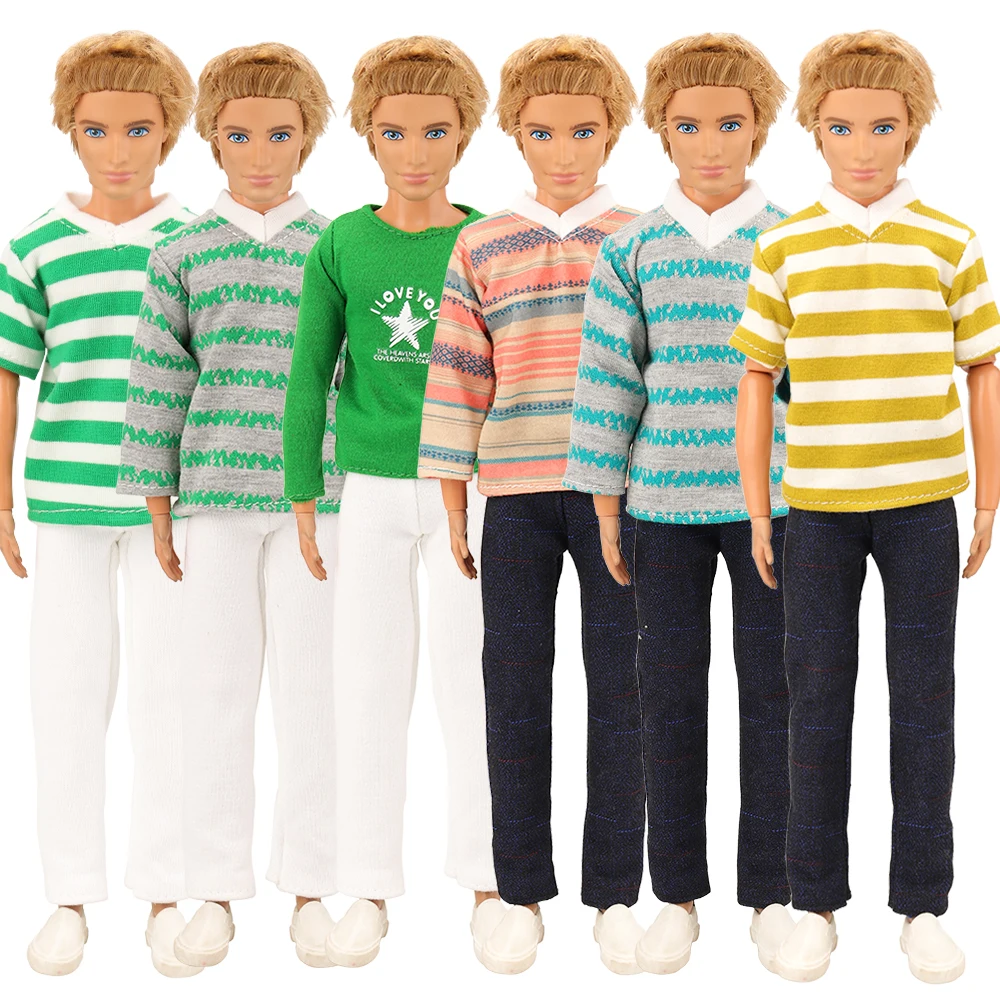 Hot Sale Fashion Handmade 3 Items /lot Dolls Accessories Random Kids Toys Doll Clothes For Ken Best DIY Birthday Present For Boy
Hot Sale Fashion Handmade 3 Items /lot Dolls Accessories Random Kids Toys Doll Clothes For Ken Best DIY Birthday Present For Boy