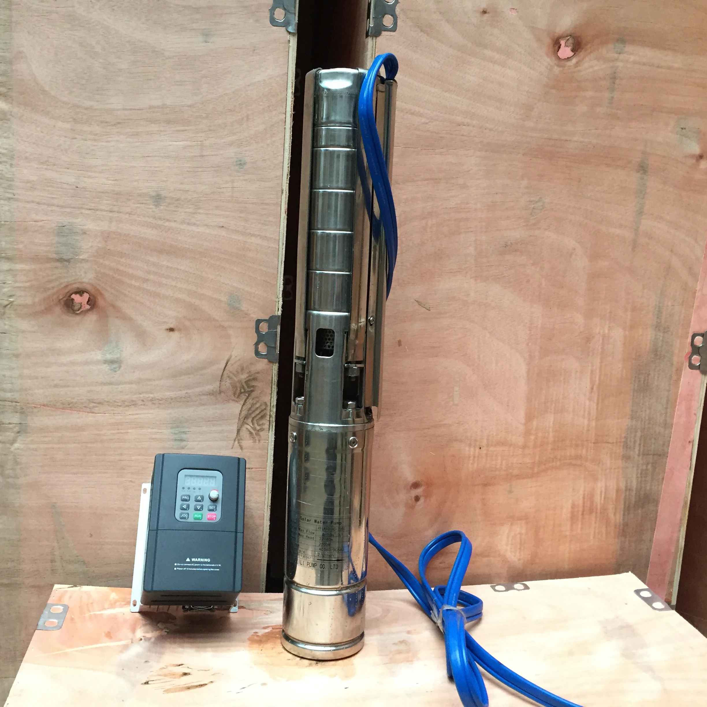 Permanent magnet synchronous motor deep well solar water pump for irrigation solar powered submersible water pump
Permanent magnet synchronous motor deep well solar water pump for irrigation solar powered submersible water pump
