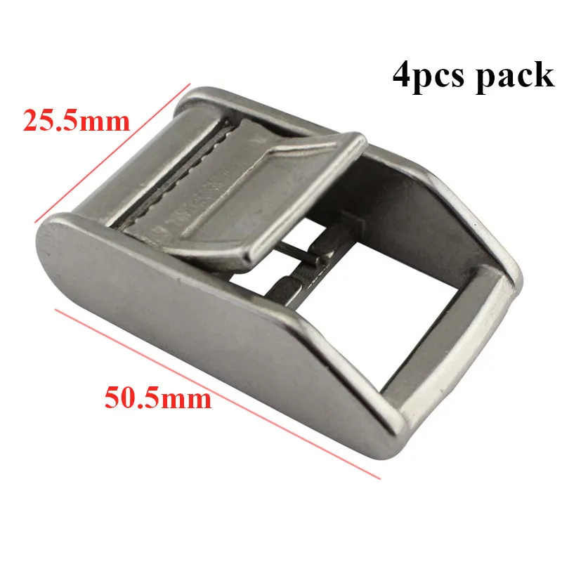 316 Stainless steel Cam Buckle Ratchet Buckle for 25mm 1" Tie Down Strap / Webbing Cargo Lashing Luggage Bag Belt Metal Buckles
316 Stainless steel Cam Buckle Ratchet Buckle for 25mm 1" Tie Down Strap / Webbing Cargo Lashing Luggage Bag Belt Metal Buckles