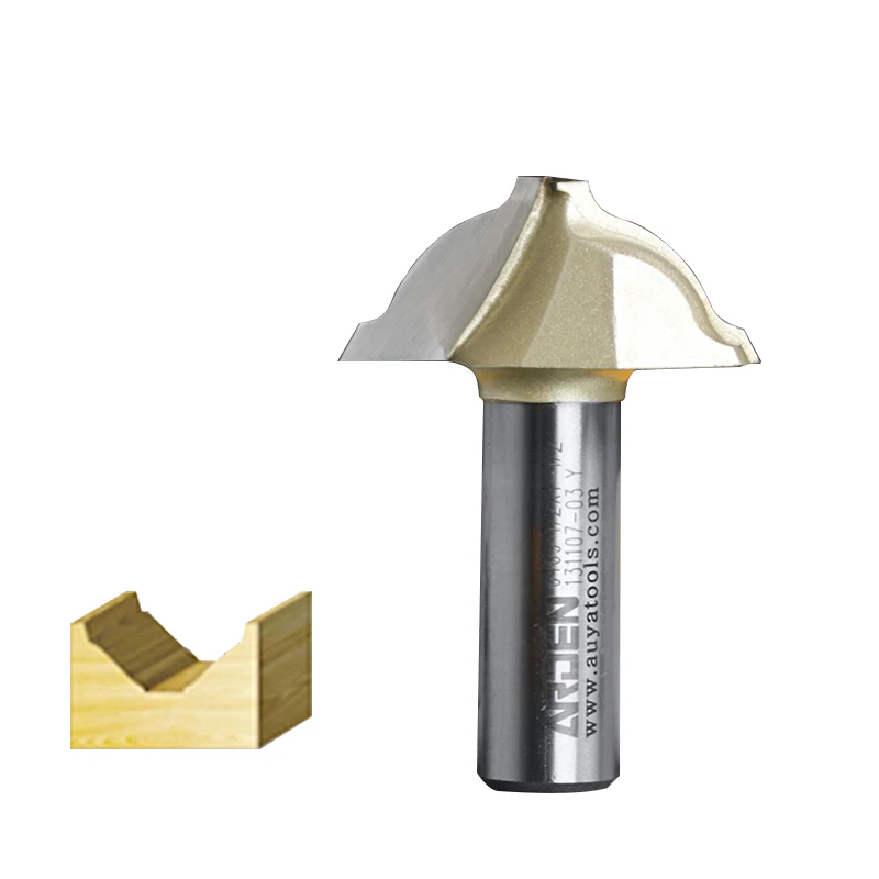 Woodworking Door Edge Cove Groove Arden Router Bit - 1/2*3/4 x 19.05 mm " Shank - Arden A0409198
Woodworking Door Edge Cove Groove Arden Router Bit - 1/2*3/4 x 19.05 mm " Shank - Arden A0409198