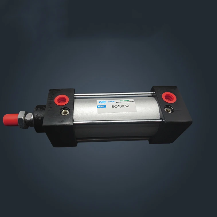 SC40*1000-S Free shipping Standard air cylinders valve 40mm bore 1000mm stroke single rod double acting pneumatic cylinder
SC40*1000-S Free shipping Standard air cylinders valve 40mm bore 1000mm stroke single rod double acting pneumatic cylinder