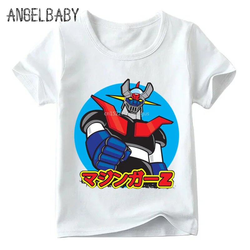 Футболка для маленьких мальчиков и девочек с японским комиксом Mazinger Z и ретро принтом, летние детские топы с мультяшным рисунком, Детская см...
Футболка для маленьких мальчиков и девочек с японским комиксом Mazinger Z и ретро принтом, летние детские топы с мультяшным рисунком, Детская см...