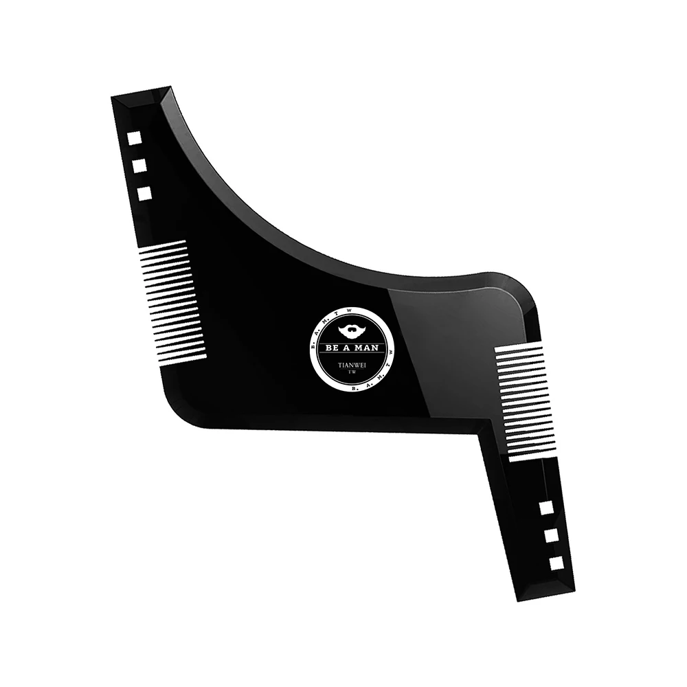 New Pro Beard Styling Shaping Template Comb Barber Tool Black Clear Brown Symmetry Trimming Shaper Stencil
New Pro Beard Styling Shaping Template Comb Barber Tool Black Clear Brown Symmetry Trimming Shaper Stencil