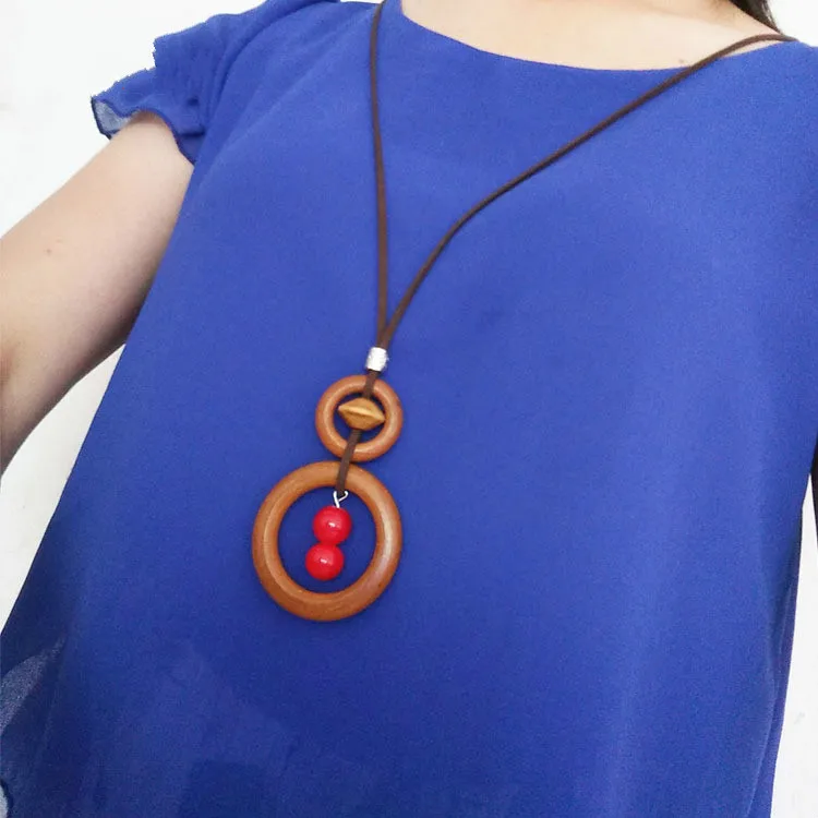 Wood Necklace Statement Hip Hop Beads Round Long Sweater Chain Women Wooden Vintage Retro Cute Simple Ethnic Jewelry Maxi Circle
Wood Necklace Statement Hip Hop Beads Round Long Sweater Chain Women Wooden Vintage Retro Cute Simple Ethnic Jewelry Maxi Circle