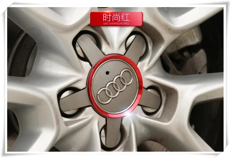 Автомобильный Стайлинг ступицы наклейки для Audi A5 9T A6 C7 C8 A7 4G 5G A8 D4 D5 RS 5 RS6 C6 7 S5 8T S6 S7 S8