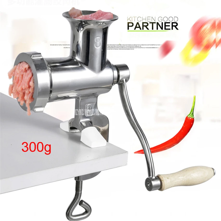 Number 8 Home manual 304 stainless steel meat grinder hand crushed meat chopped vegetables filling stuffing fragrant sausage
Number 8 Home manual 304 stainless steel meat grinder hand crushed meat chopped vegetables filling stuffing fragrant sausage
