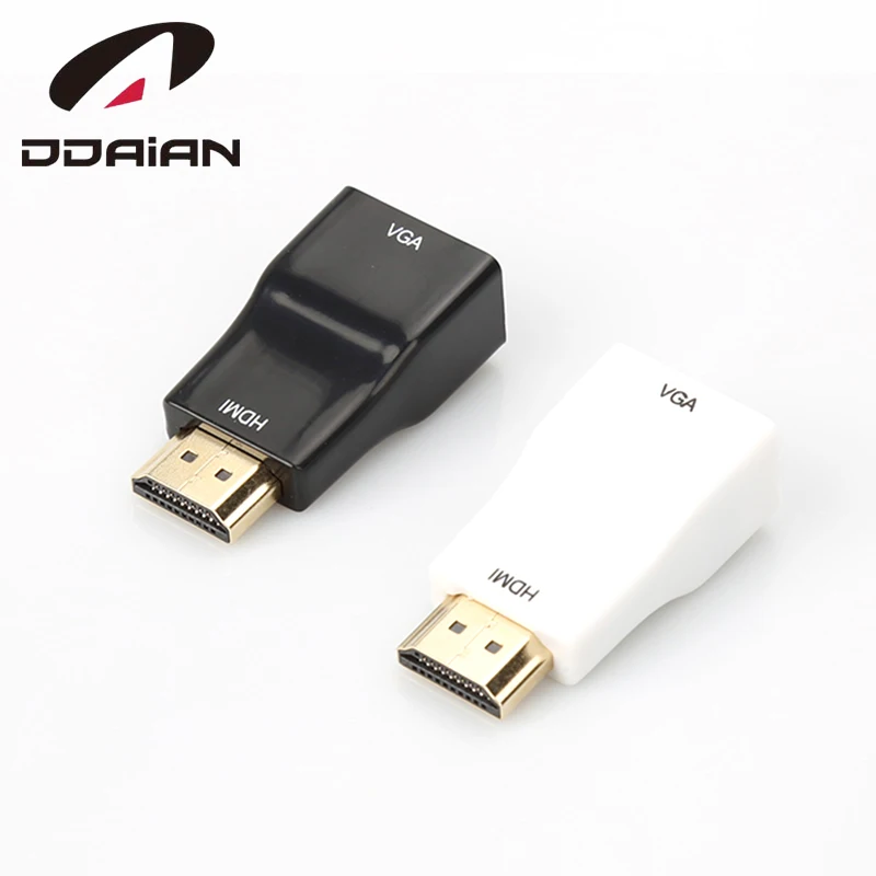 HDMI в VGA адаптер конвертер кабель аудио мужчин и женщин применяются к HDMI1.1/1 2/1 3