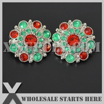 28mm Christmas Special Stargazer Acrylic Rhinestone Button with Shank Back,Red and Green Rhinestones
28mm Christmas Special Stargazer Acrylic Rhinestone Button with Shank Back,Red and Green Rhinestones