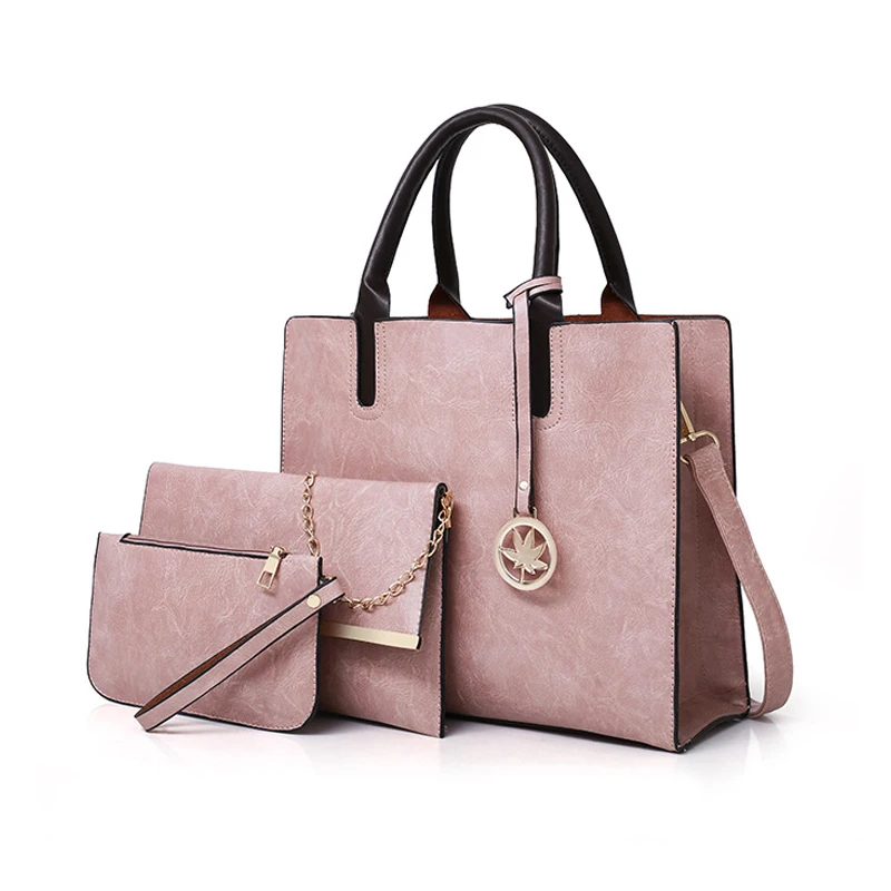 2019 New Women's Mother Bag PU Handbags Europe And The United States Simple Big Bag Multi-Piece Bag
2019 New Women's Mother Bag PU Handbags Europe And The United States Simple Big Bag Multi-Piece Bag