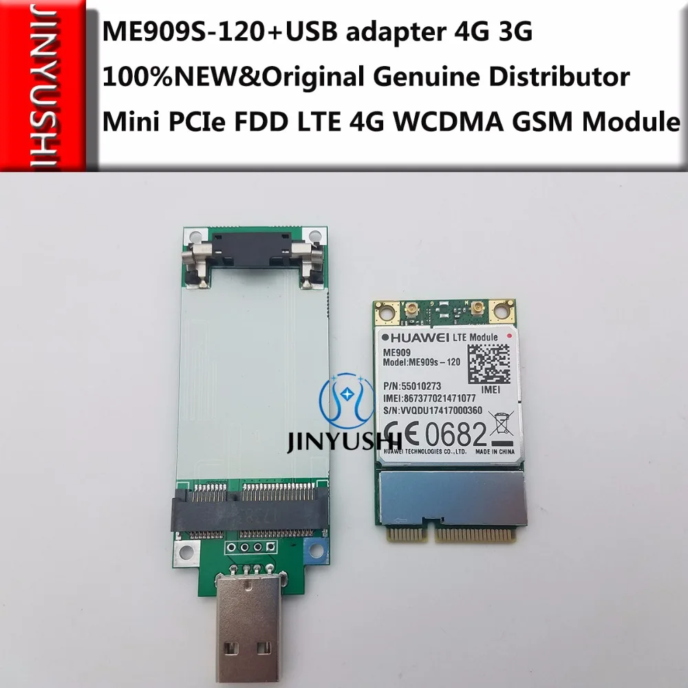 JINYUSHI для Φ + Pcie для USB-карты передачи 100% новый и оригинальный Mini PCIe FDD LTE 4G WCDMA GSM поддержка GPS модуля
JINYUSHI для Φ + Pcie для USB-карты передачи 100% новый и оригинальный Mini PCIe FDD LTE 4G WCDMA GSM поддержка GPS модуля