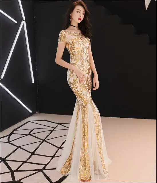 Fashion Sparkly Stones Gold Long Dress Women's Birthday Party Celebrate Slim Dress Women Dance Net Yarn Dress
Fashion Sparkly Stones Gold Long Dress Women's Birthday Party Celebrate Slim Dress Women Dance Net Yarn Dress