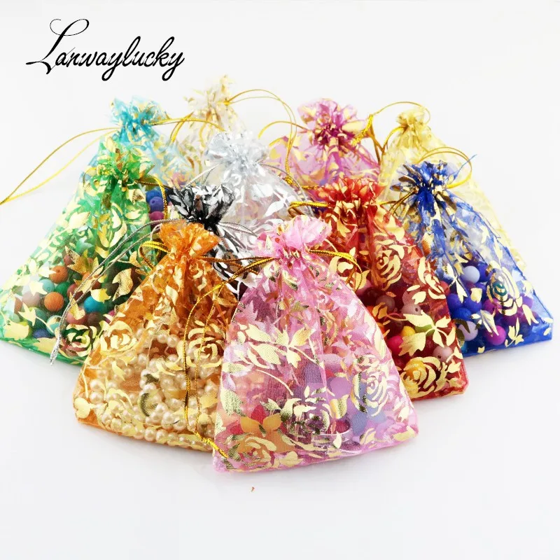 100pcs/lot 7x9 10x12 11x16 13x18 15x20 17x23 20x30cm Organza Gifts Bags Small Jewelry Pouches Candy Coffee Beans Packaging Bag
100pcs/lot 7x9 10x12 11x16 13x18 15x20 17x23 20x30cm Organza Gifts Bags Small Jewelry Pouches Candy Coffee Beans Packaging Bag
