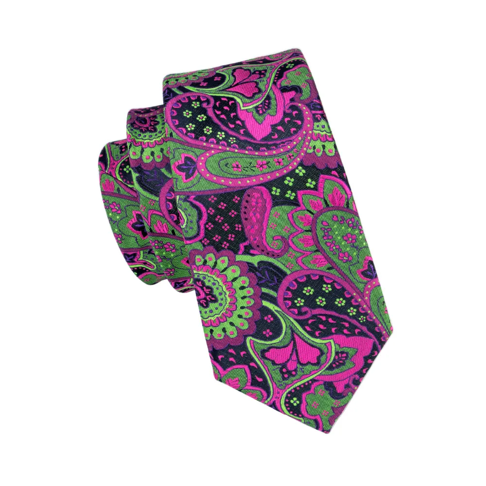 Barry.Wang New Men`s Tie Floral Silk Jacquard Woven Gravata Necktie Hanky Cufflinks Set For Business Wedding Party FA-1629
Barry.Wang New Men`s Tie Floral Silk Jacquard Woven Gravata Necktie Hanky Cufflinks Set For Business Wedding Party FA-1629
