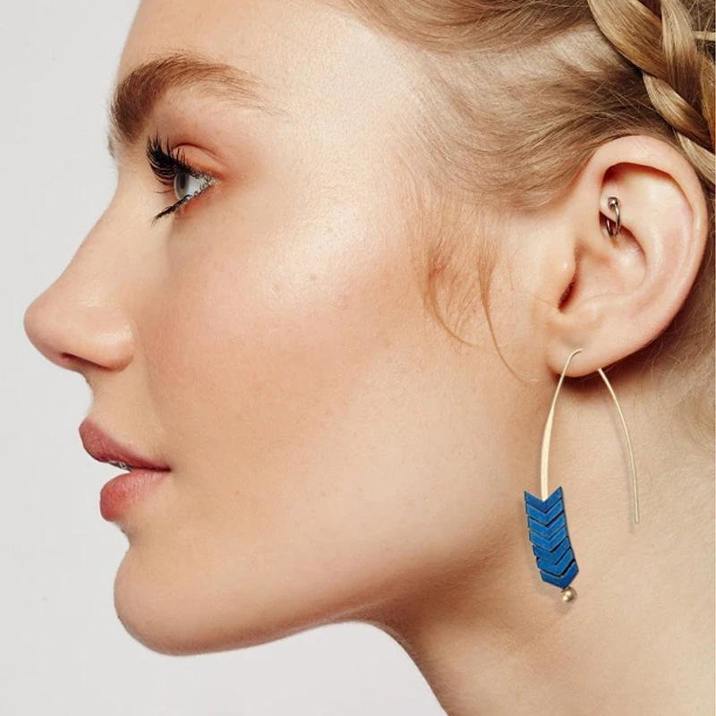 SHUANGR Vintage Natural Rock Stud Earrings Spear Gold Arrow Long Hook Earrings for Women Fashion Jewelry Punk Brincos
SHUANGR Vintage Natural Rock Stud Earrings Spear Gold Arrow Long Hook Earrings for Women Fashion Jewelry Punk Brincos
