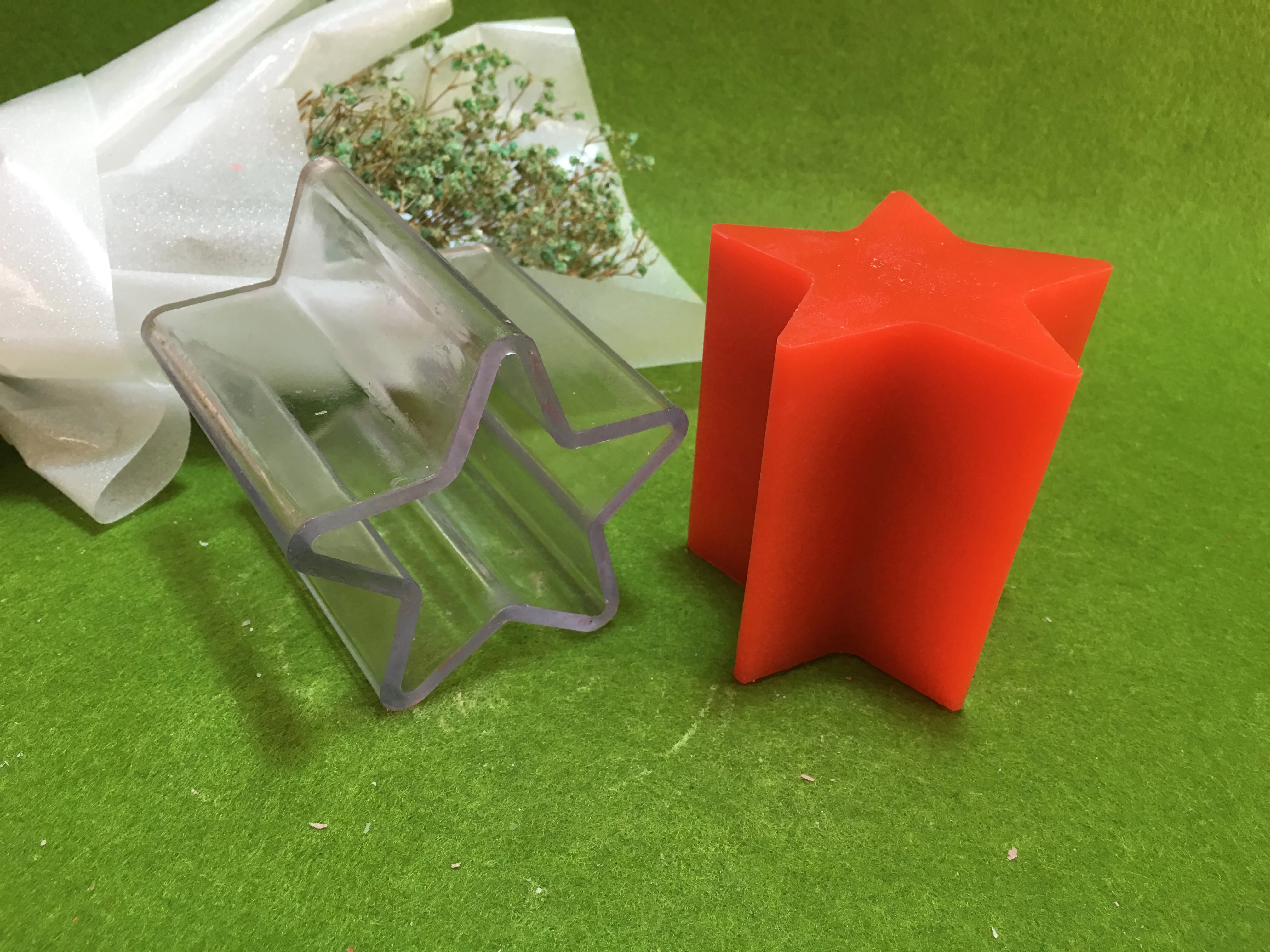 DIY star diameter 4.8cm candle making candle model,star shape candle mould for diy
DIY star diameter 4.8cm candle making candle model,star shape candle mould for diy