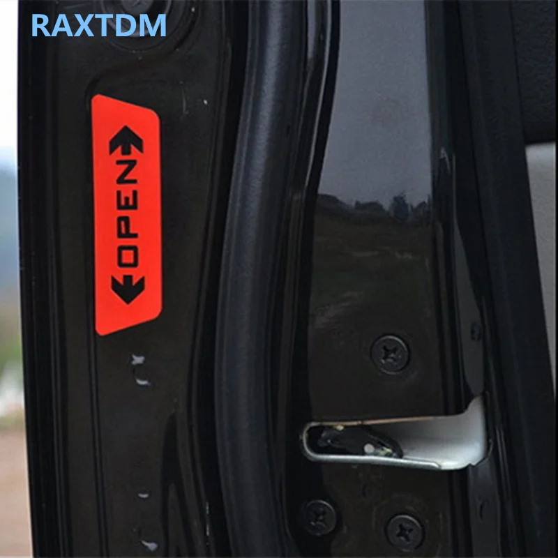 4pcs/set Car styling Door Open Warning Stickers For Ford Focus Kuga Fiesta Ecosport Mondeo Escape Explorer Edge Mustang Fusion
4pcs/set Car styling Door Open Warning Stickers For Ford Focus Kuga Fiesta Ecosport Mondeo Escape Explorer Edge Mustang Fusion