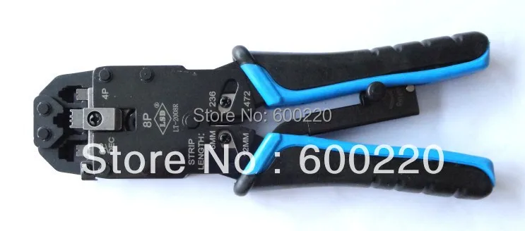 Top quality LT-2008R Modular plug crimping tool RJ45 8P8C crimping tool RJ11, RJ12 crimping plier manual crimping tool
Top quality LT-2008R Modular plug crimping tool RJ45 8P8C crimping tool RJ11, RJ12 crimping plier manual crimping tool