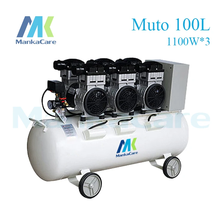 3300W Dental Air compressor with 100L Tank Oil Free Rust-proof chamber/Tank/Silent/Flush air pump/ Dental Medical Clinic
3300W Dental Air compressor with 100L Tank Oil Free Rust-proof chamber/Tank/Silent/Flush air pump/ Dental Medical Clinic