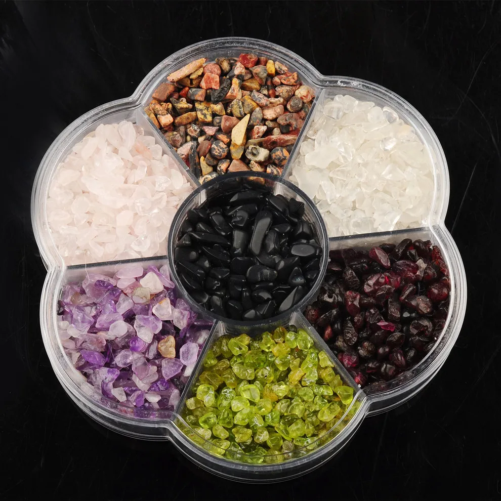 2018 Natural Crystal Beads 7Chakra Stone Gift Box Semi Precious For lucky Chip Nonporous DIYJewelry
2018 Natural Crystal Beads 7Chakra Stone Gift Box Semi Precious For lucky Chip Nonporous DIYJewelry