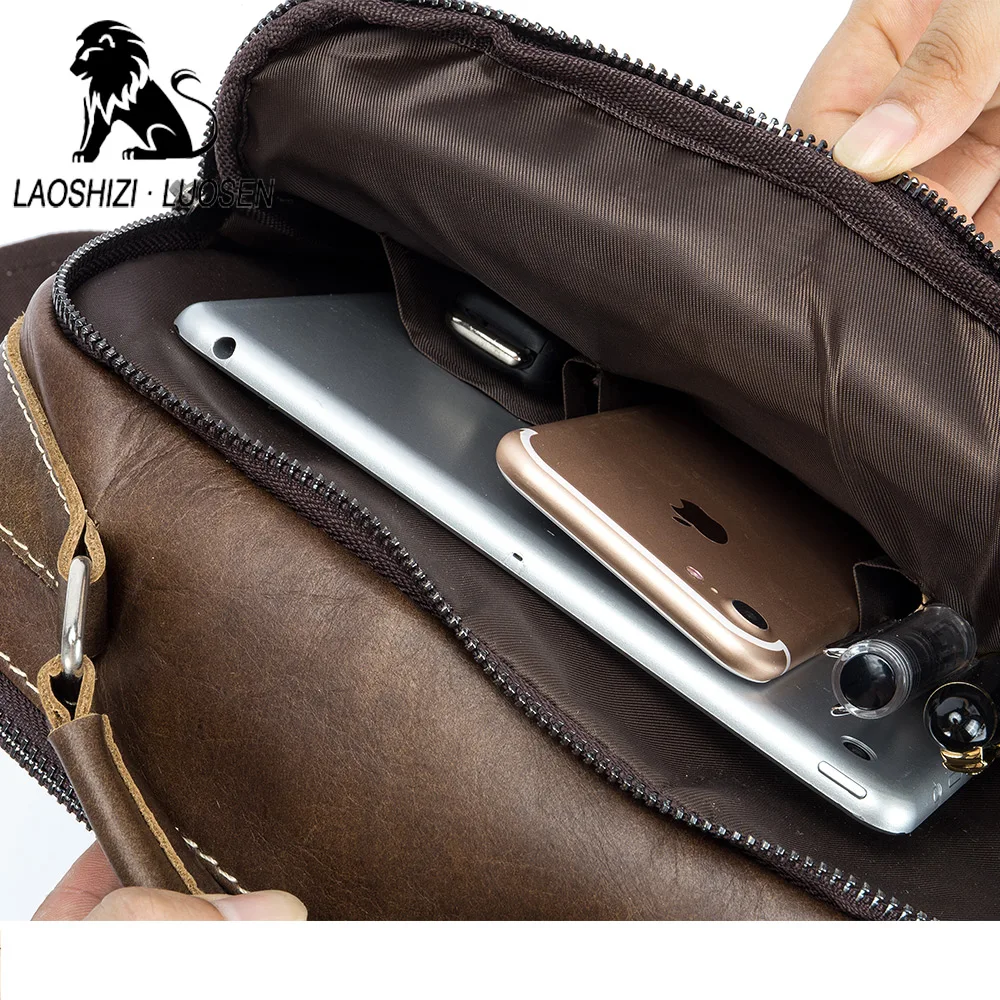 Vintage Men's Genuine Leather Bag Big capacity Crossbody Bags for Men Messenger Bag cow Leather Man Shoulder Bags Male Handbags
Vintage Men's Genuine Leather Bag Big capacity Crossbody Bags for Men Messenger Bag cow Leather Man Shoulder Bags Male Handbags