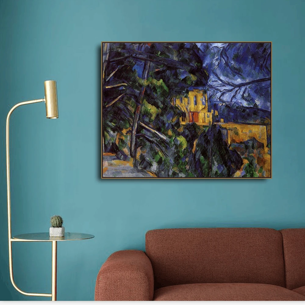 Black castle by Cezanne Canvas Painting Calligraphy Poster Prints Living Room House Wall Art Painting Home Decoration Picture
Black castle by Cezanne Canvas Painting Calligraphy Poster Prints Living Room House Wall Art Painting Home Decoration Picture