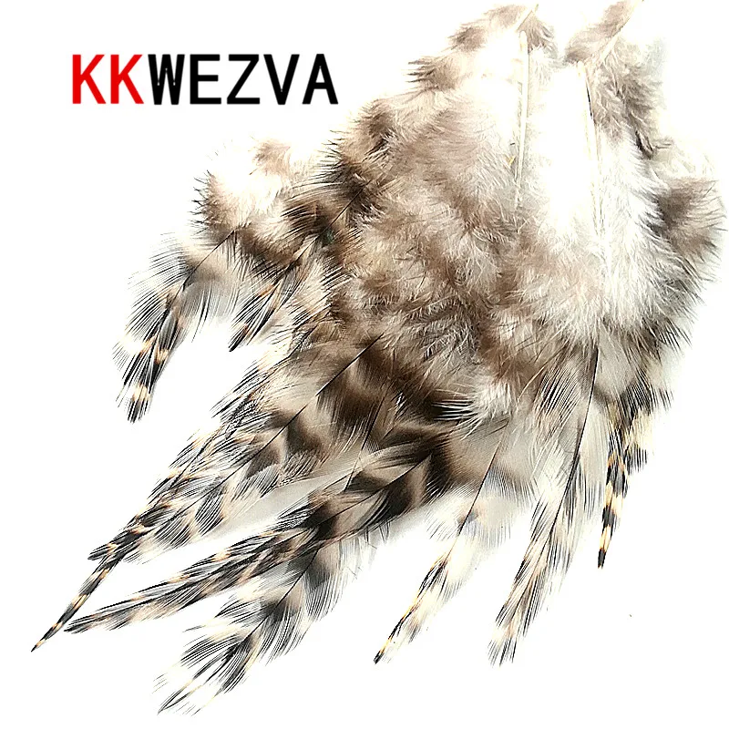 KKWEZVA 50 шт./лот цвета тростник черный и белый комбо куриное перо для завязывания мушек материал/DIY муха рыболовная приманка насекомых
KKWEZVA 50 шт./лот цвета тростник черный и белый комбо куриное перо для завязывания мушек материал/DIY муха рыболовная приманка насекомых