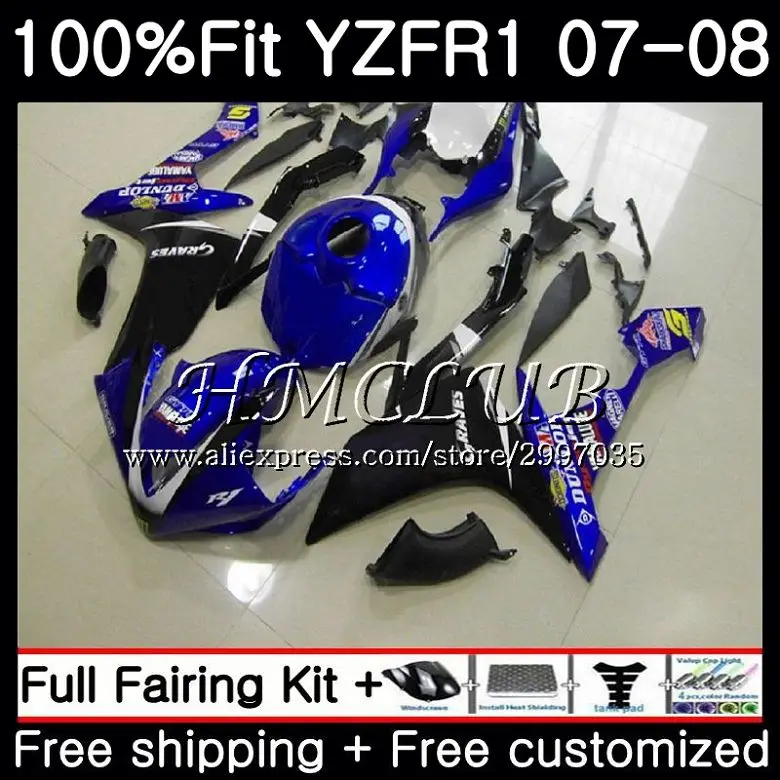 Корпус инжектора для YAMAHA YZF R 1 YZF 1000 YZF R1 2007 2008 11HC14 YZF1000 YZF-1000 YZF-R1 YZFR1 07 08 Blue blackобтекатель
Корпус инжектора для YAMAHA YZF R 1 YZF 1000 YZF R1 2007 2008 11HC14 YZF1000 YZF-1000 YZF-R1 YZFR1 07 08 Blue blackобтекатель