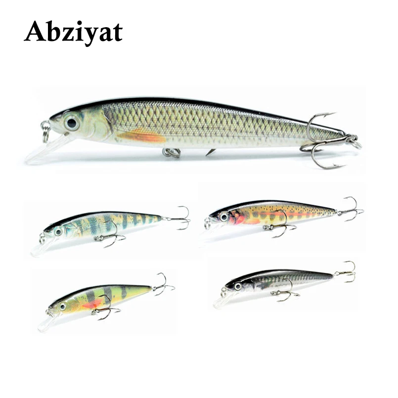 Abziyat 3.9inch/10CM 0.42oz/11.8g Gentle Body Minnow Fishing Lure Swimbait Bass Bait Lure Fishing Tool
Abziyat 3.9inch/10CM 0.42oz/11.8g Gentle Body Minnow Fishing Lure Swimbait Bass Bait Lure Fishing Tool
