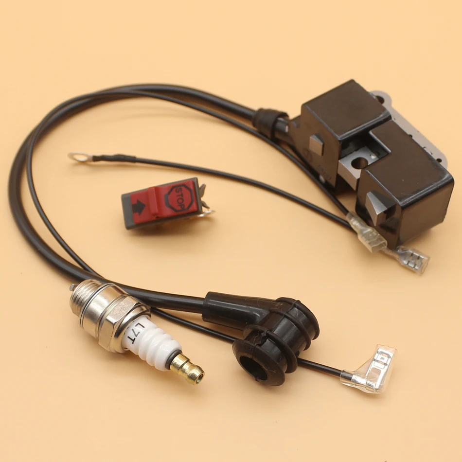 Ignition Coil Magneto Spark Plug Switch Kit For HUSQVARNA 340 345 346 XP 350 351 353 357 359 385 390 392 Chainsaw Parts
Ignition Coil Magneto Spark Plug Switch Kit For HUSQVARNA 340 345 346 XP 350 351 353 357 359 385 390 392 Chainsaw Parts
