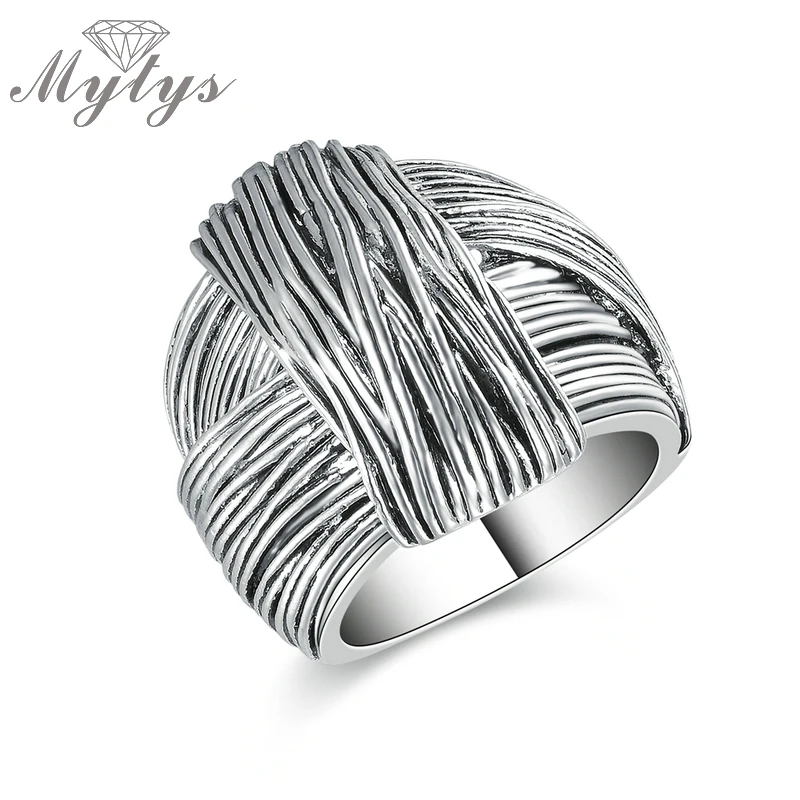 Mytys New Arrival Geometric Hand Made Design Retro Collection Women Antique Ring Fashion Jewelry White Gold Color R1213
Mytys New Arrival Geometric Hand Made Design Retro Collection Women Antique Ring Fashion Jewelry White Gold Color R1213