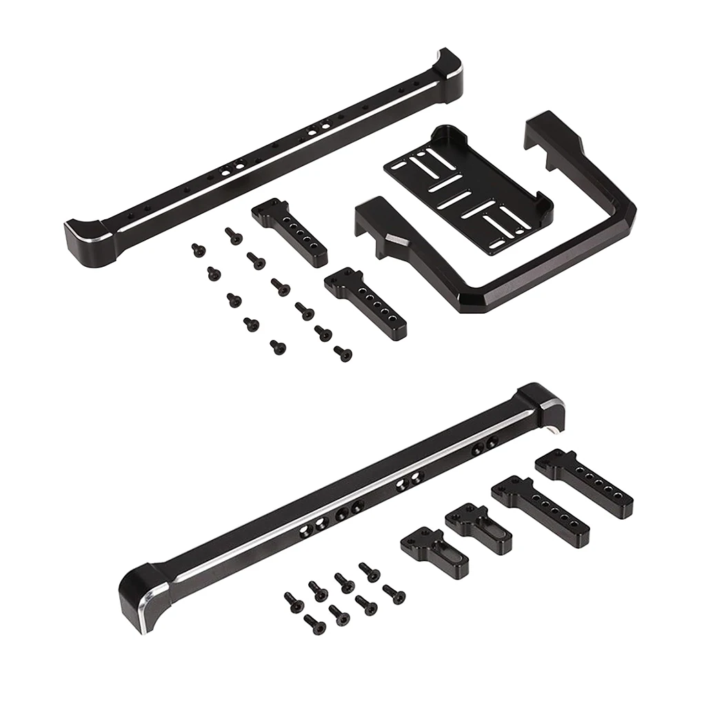 Metal Front Rear Bumpers for 1/10 RC Rock Crawler Truck Car Traxxas -4 TRX4 Upgrade Car Parts Accessory
Metal Front Rear Bumpers for 1/10 RC Rock Crawler Truck Car Traxxas -4 TRX4 Upgrade Car Parts Accessory