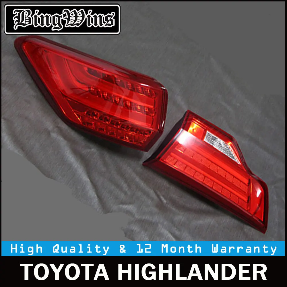 Car Tail Lights For Toyota Highlander 2015 2016 Taillights LED Tail Light Rear Lamp DRL+Brake+Signal highlander back light
Car Tail Lights For Toyota Highlander 2015 2016 Taillights LED Tail Light Rear Lamp DRL+Brake+Signal highlander back light