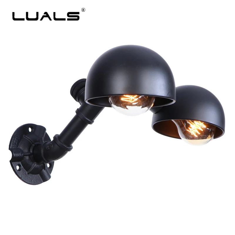 Loft Wall Lighs American Vintage Light Indoor LED Wall Lamps Industrial Water Pipe Edison Lamp E27 Luminaire Bar Cafe Lighting
Loft Wall Lighs American Vintage Light Indoor LED Wall Lamps Industrial Water Pipe Edison Lamp E27 Luminaire Bar Cafe Lighting