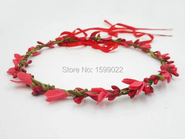 Festival Foam Flower Crown Red Simple Wedding Bridesmaid Hair Band Bridal Accessories Birthday Party Girls Christmas Headpiece
Festival Foam Flower Crown Red Simple Wedding Bridesmaid Hair Band Bridal Accessories Birthday Party Girls Christmas Headpiece