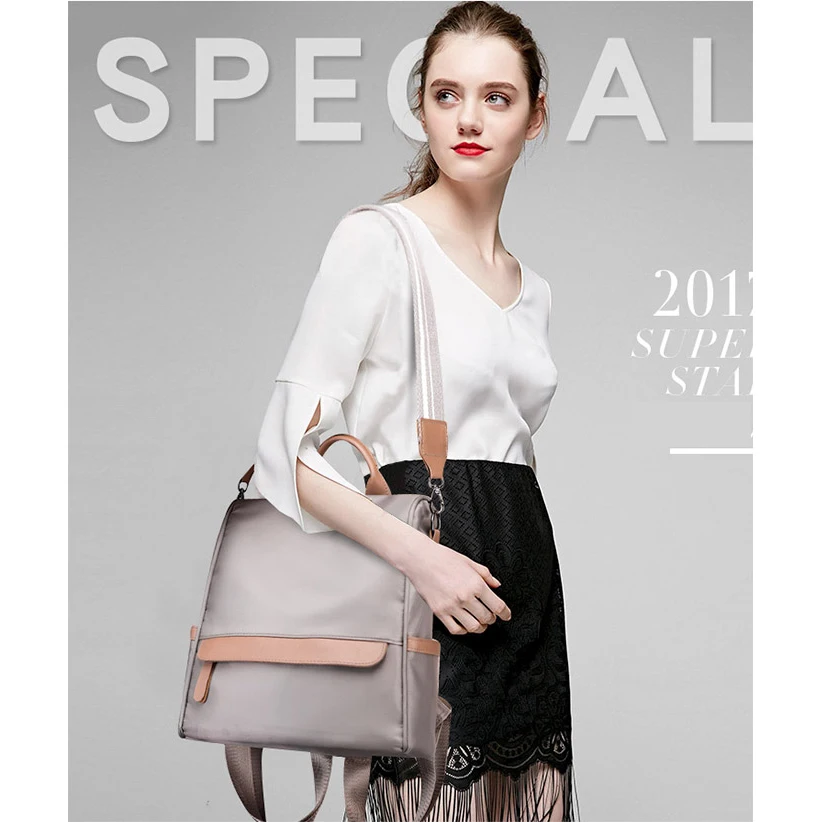 Fashion Preppy Style Nylon Backpack Women Small Traveling Bag Girls Schoolbag Waterproof Crossbody Bags Student School Backpacks
Fashion Preppy Style Nylon Backpack Women Small Traveling Bag Girls Schoolbag Waterproof Crossbody Bags Student School Backpacks