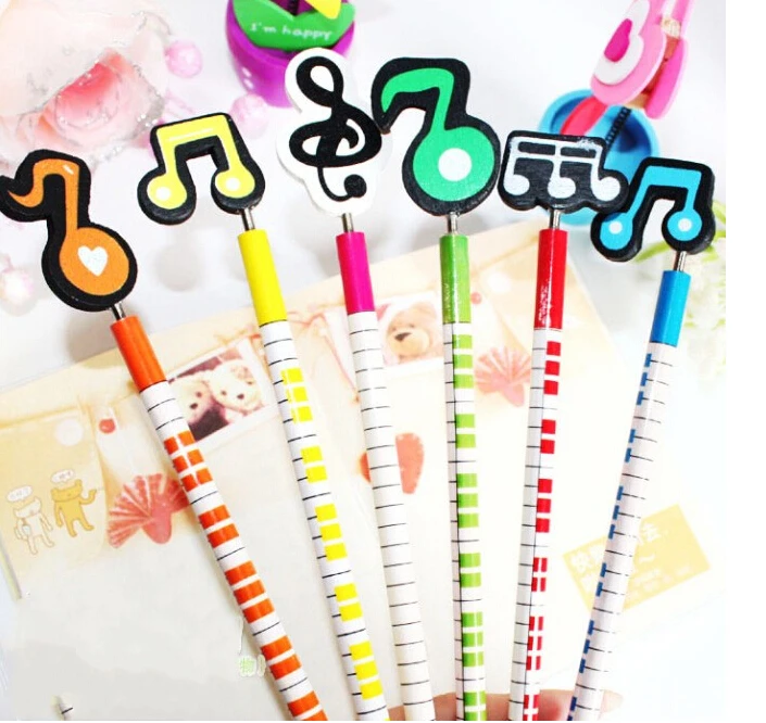 6pcs/lot musical note wooden pencil stationery set Kid gift set school office supplies
6pcs/lot musical note wooden pencil stationery set Kid gift set school office supplies