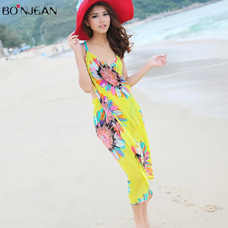BONJEAN 2019 Printed Beach Towel Chiffon Sun Flower Summer Beach Skirt Scarf High Quality Brand Solid Color Sunscreen Scarves
BONJEAN 2019 Printed Beach Towel Chiffon Sun Flower Summer Beach Skirt Scarf High Quality Brand Solid Color Sunscreen Scarves