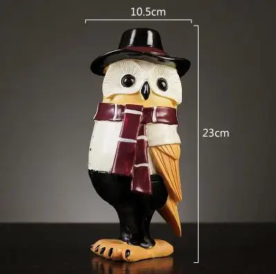 American style, creative owl sculpture small ornaments, home crafts, birthday presents
American style, creative owl sculpture small ornaments, home crafts, birthday presents