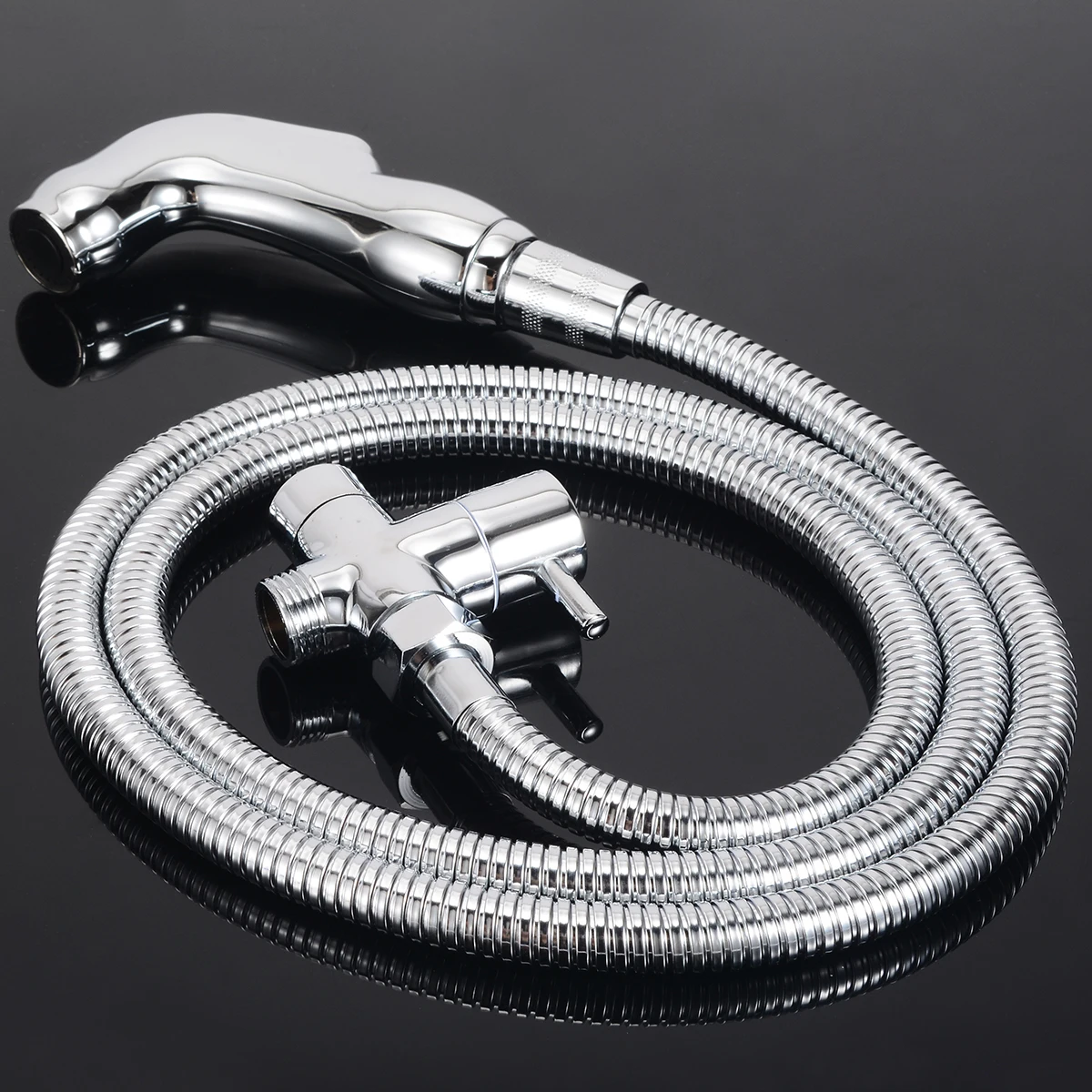 Mayitr Bidet Shower Head Set Hand Held Bathroom Bidet Sprayer Silver Water Jet Toilet Faucet Spray For Bathroom Accessories
Mayitr Bidet Shower Head Set Hand Held Bathroom Bidet Sprayer Silver Water Jet Toilet Faucet Spray For Bathroom Accessories