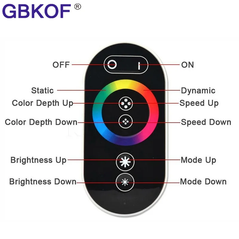 Cheap DC12-24V 18A LED Touch Controller Wireless RF Touch Screen RGB Dimmer Remote RGB Controller for 3528 5050 RGB LED Strips
Cheap DC12-24V 18A LED Touch Controller Wireless RF Touch Screen RGB Dimmer Remote RGB Controller for 3528 5050 RGB LED Strips