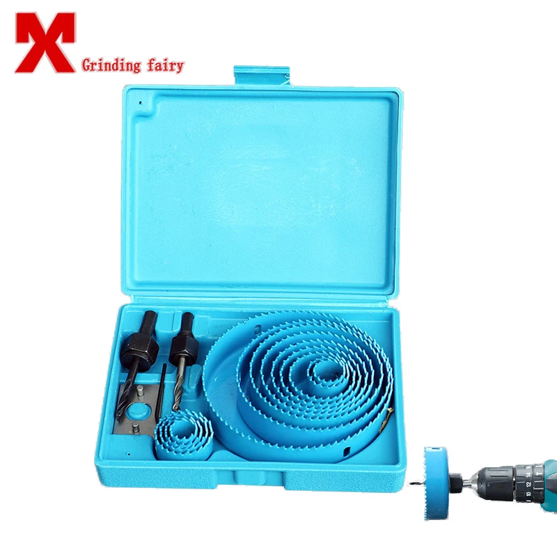 Aluminum Wood Opener Drill Bit Woodworking Carpenter Drills Round Hole Saw Drill Emboitement 5 8 13pcs High Quality Sharpness
Aluminum Wood Opener Drill Bit Woodworking Carpenter Drills Round Hole Saw Drill Emboitement 5 8 13pcs High Quality Sharpness