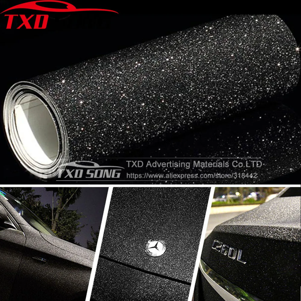 Black Frost Glitter Diamond vinyl film Matt Glitter car sticker with bubble free FREE SHIPPING Size:10/20/30/40/50/60x152cm/Lot
Black Frost Glitter Diamond vinyl film Matt Glitter car sticker with bubble free FREE SHIPPING Size:10/20/30/40/50/60x152cm/Lot