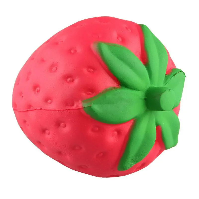 Cute 11cm Red Strawberry Soft Slow Rising Squishy toy Kawaii Healing Stress Reliever Simulation Scented Squeeze Toy kids Gift
Cute 11cm Red Strawberry Soft Slow Rising Squishy toy Kawaii Healing Stress Reliever Simulation Scented Squeeze Toy kids Gift